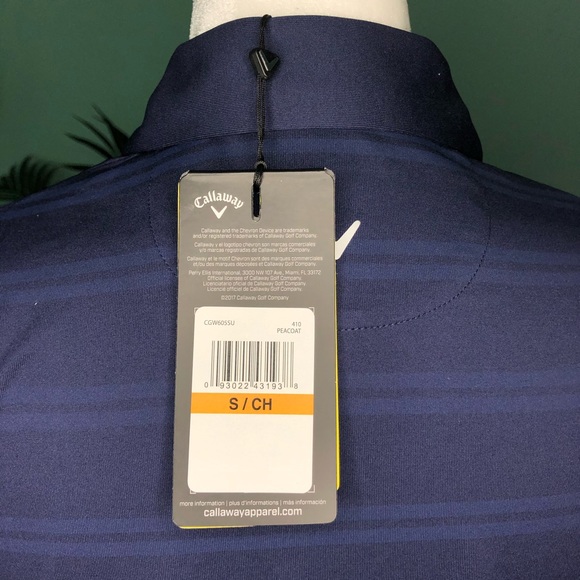 Callaway Womens Cooling Horizontal Texture Polo - Picture 5 of 10